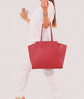 Buy Maroon classic tote bag in Pakistan