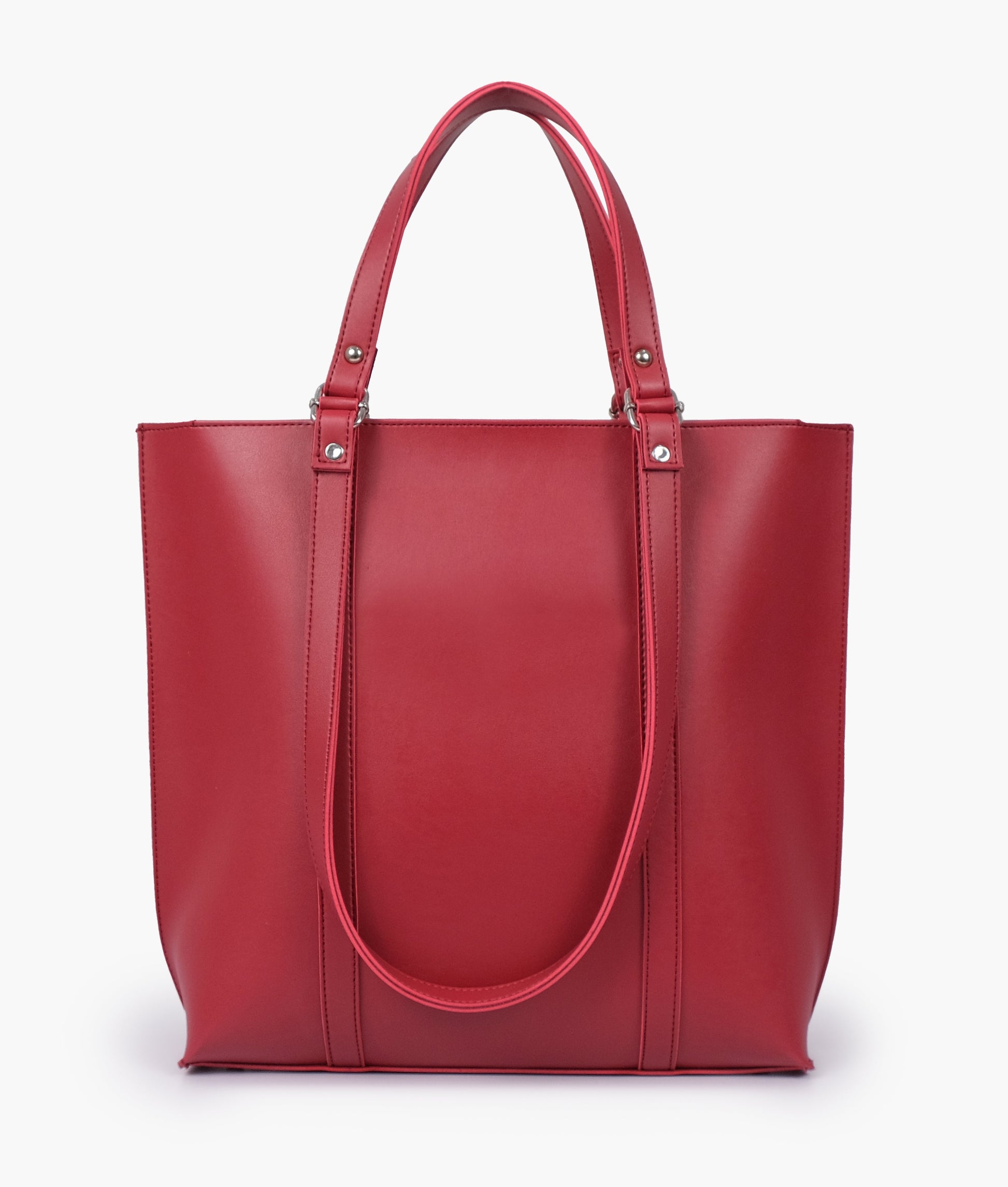 Buy Maroon double-handle tote bag in Pakistan