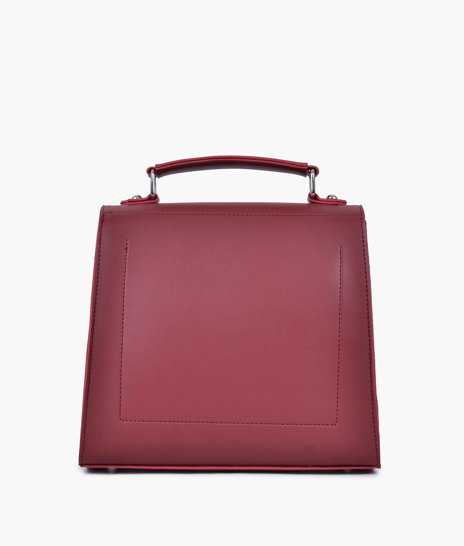 Buy Maroon push-lock messenger bag in Pakistan