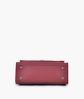 Buy Maroon push-lock messenger bag in Pakistan