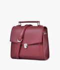 Buy Maroon push-lock messenger bag in Pakistan