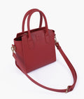 Buy Maroon top-handle mini handbag in Pakistan