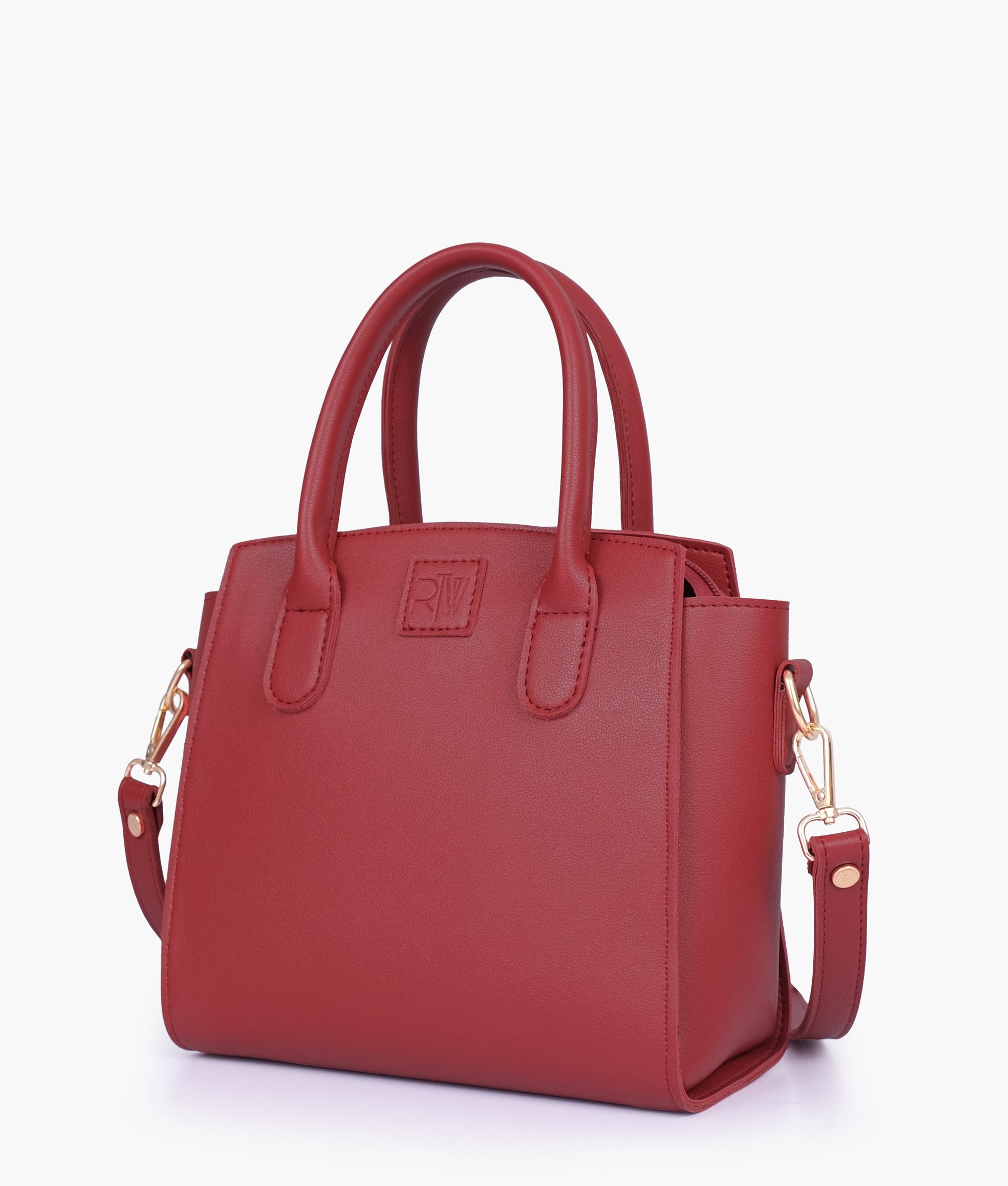 Buy Maroon top-handle mini handbag in Pakistan