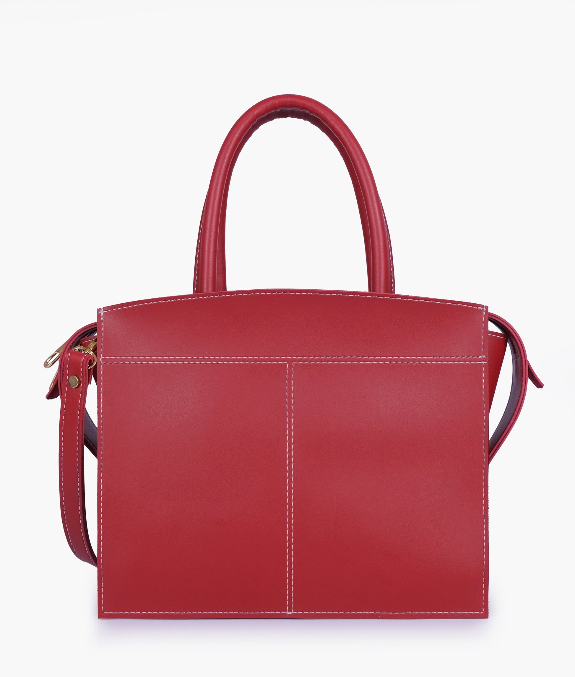 Buy Maroon trapeze top-handle bag in Pakistan