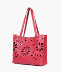 Buy Maroon two-piece floral tote in Pakistan