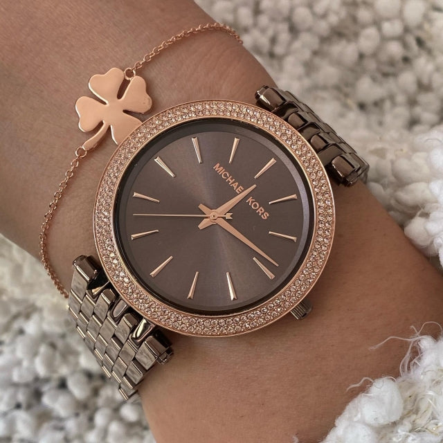 Buy Michael Kors Womens Quartz Stainless Steel Brown Dial 39mm Watch - Mk3416 in Pakistan