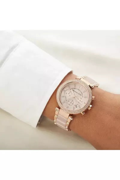 Buy Michael Kors Womens Quartz Stainless Steel White Dial Watch - Mk5820 in Pakistan