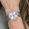 Buy Michael Kors Womens Quartz Stainless Steel Silver Dial 39mm Watch - Mk3190 in Pakistan