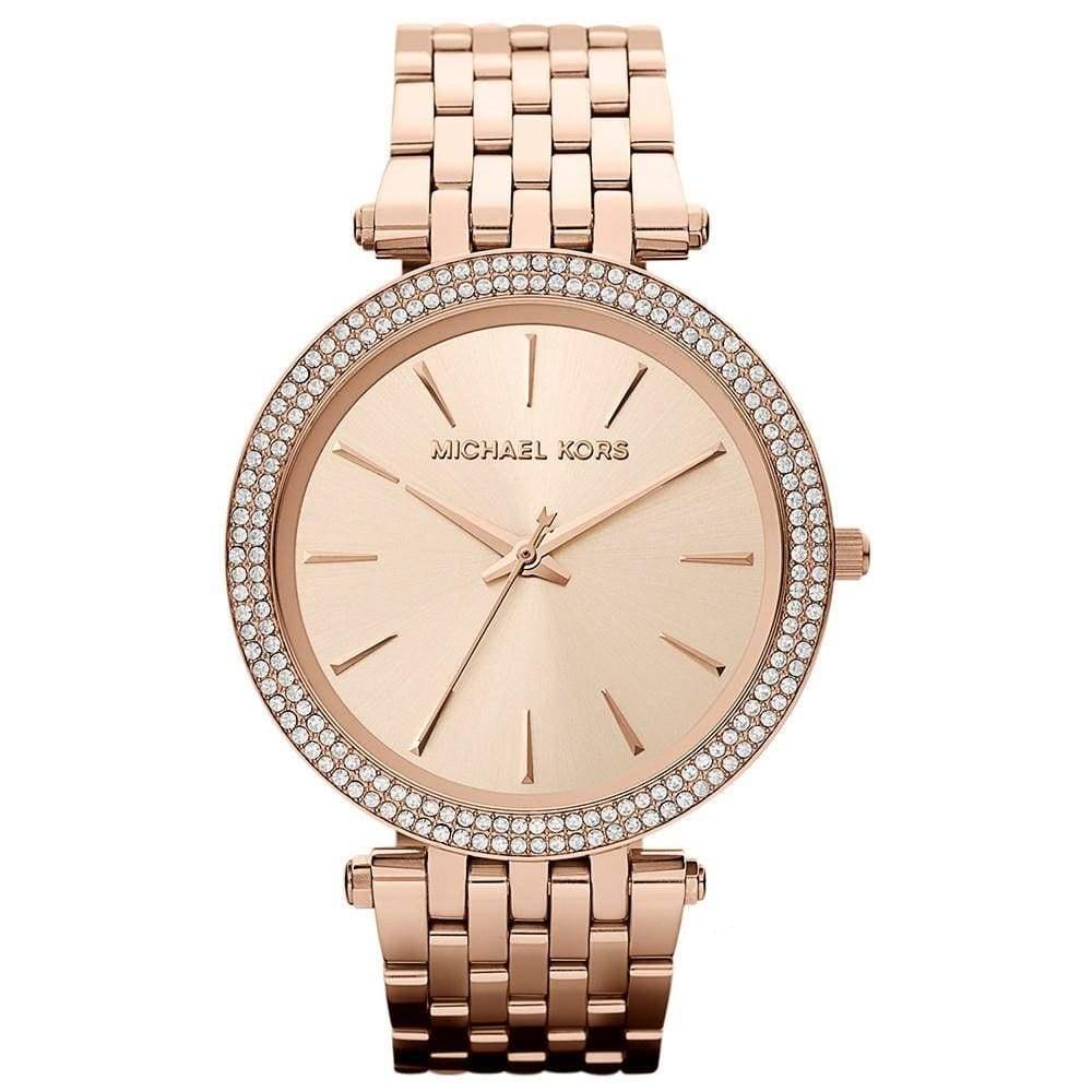 Buy Michael Kors Womens Quartz Stainless Steel Rose Gold Dial 33mm Watch - Mk3366 in Pakistan