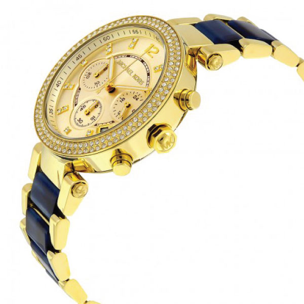 Buy Michael Kors Ladies Parker Gold Dial Two Tone Steel Strap Watch - Mk6238 in Pakistan