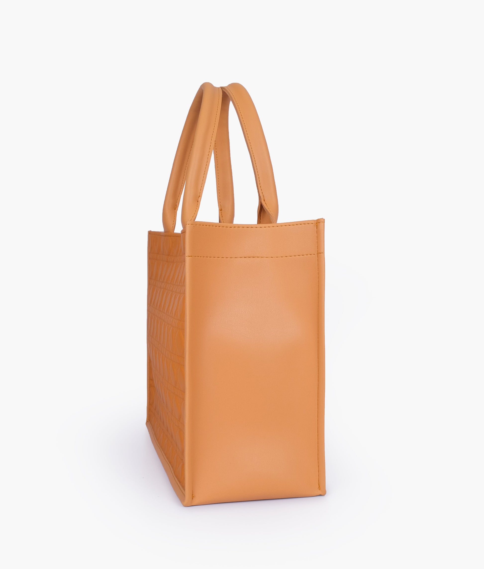 Buy Mustard box tote bag in Pakistan