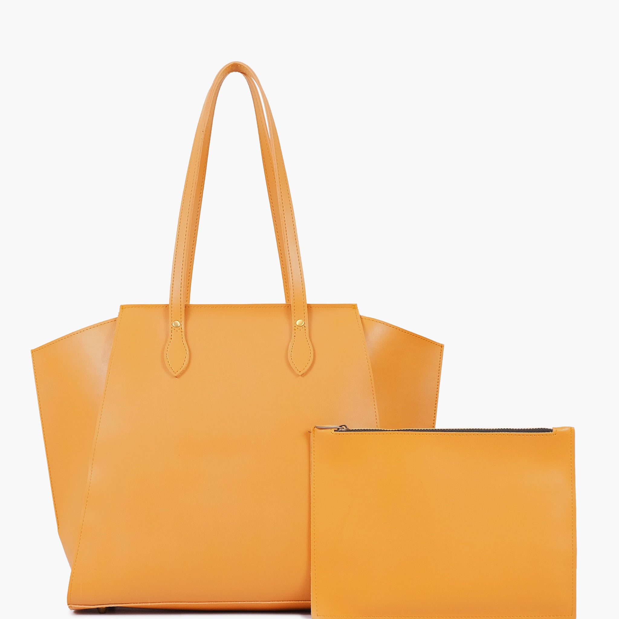 Buy Mustard classic tote bag in Pakistan