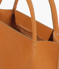 Buy Mustard mocha suede tote bag in Pakistan