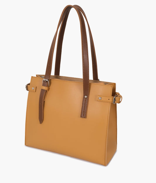 Buy Mustard satchel tote bag in Pakistan