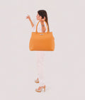 Buy Mustard zipper tote bag in Pakistan