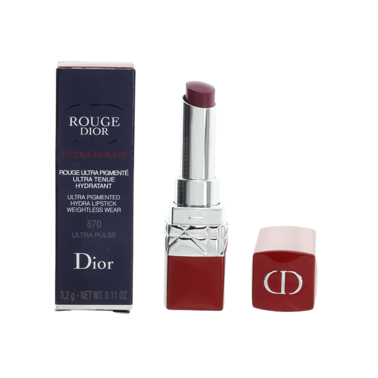Buy Dior Rouge Ultra Rouge Hydra Lipstick - 870 Ultra Pulse in Pakistan