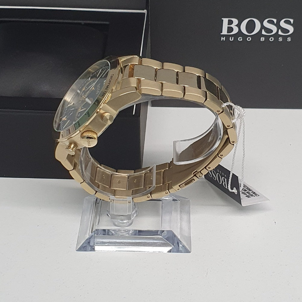 Buy Hugo Boss Mens Allure Chronograph Green Dial Watch - 1513923 in Pakistan