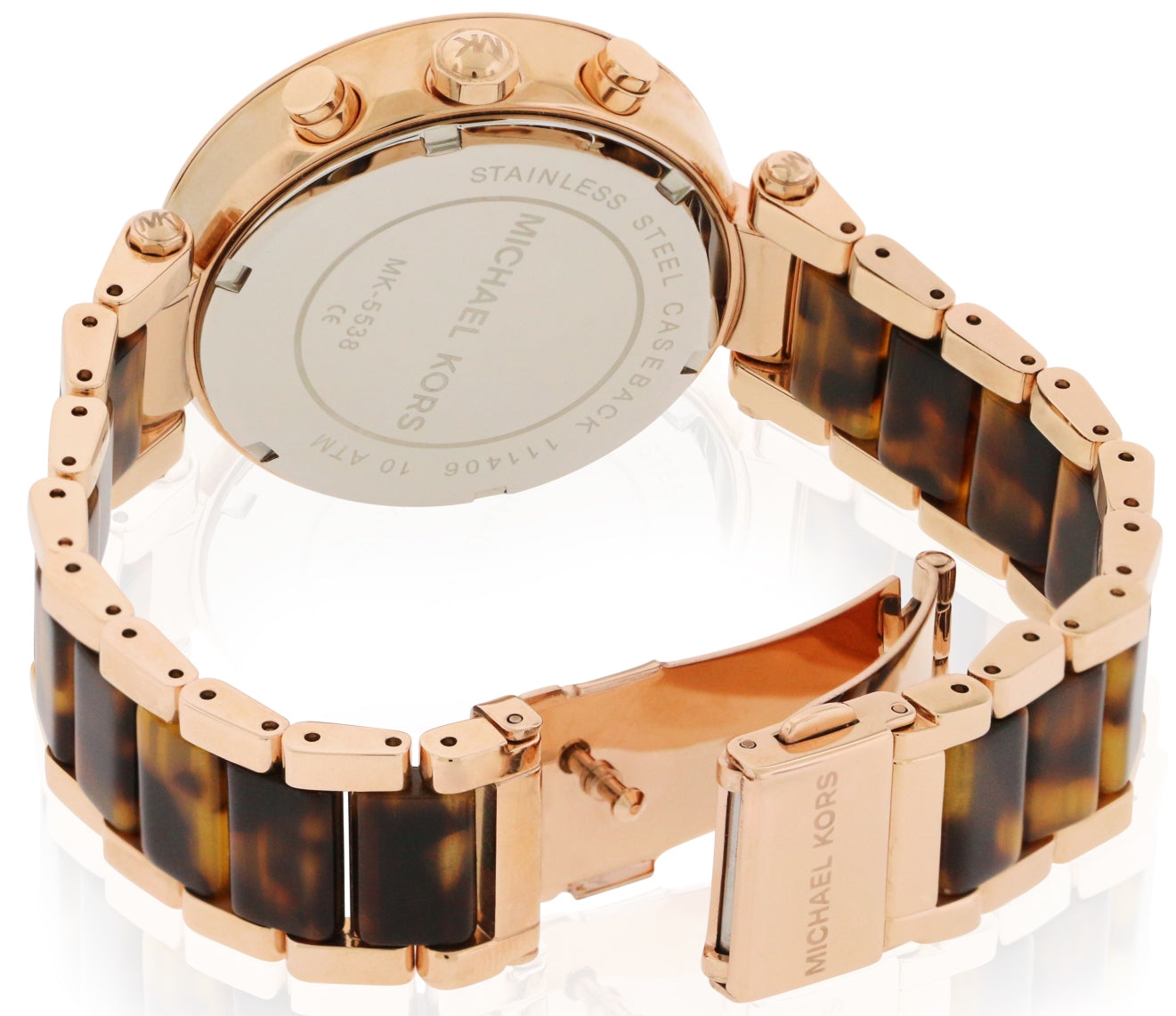 Buy Michael Kors Womens Quartz Stainless Steel Rose Gold Dial 39mm Watch - Mk5538 in Pakistan