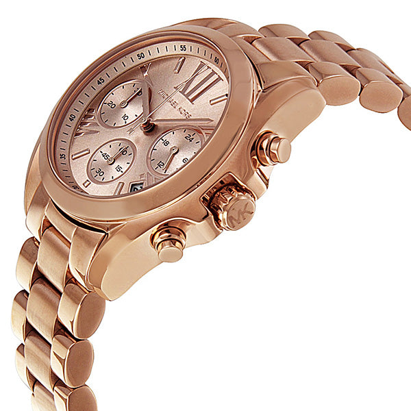 Buy Michael Kors Womens Chronograph Quartz Stainless Steel Rose Gold Dial 36mm Watch - Mk5799 in Pakistan