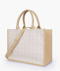 Buy Off-white box tote bag in Pakistan