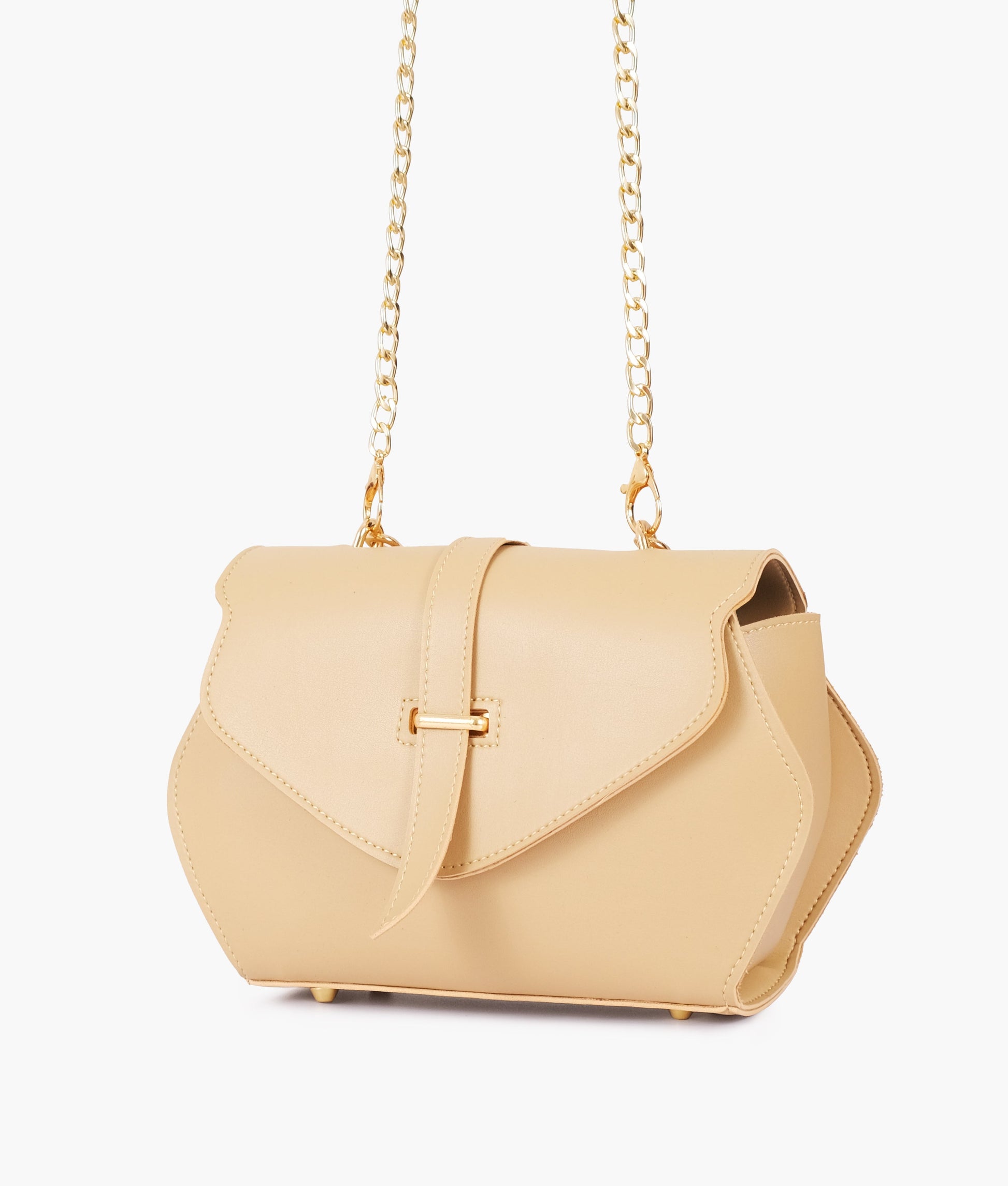 Buy Off-white top-handle hexagon bag in Pakistan