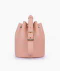 Buy Peach loop handle bucket bag in Pakistan