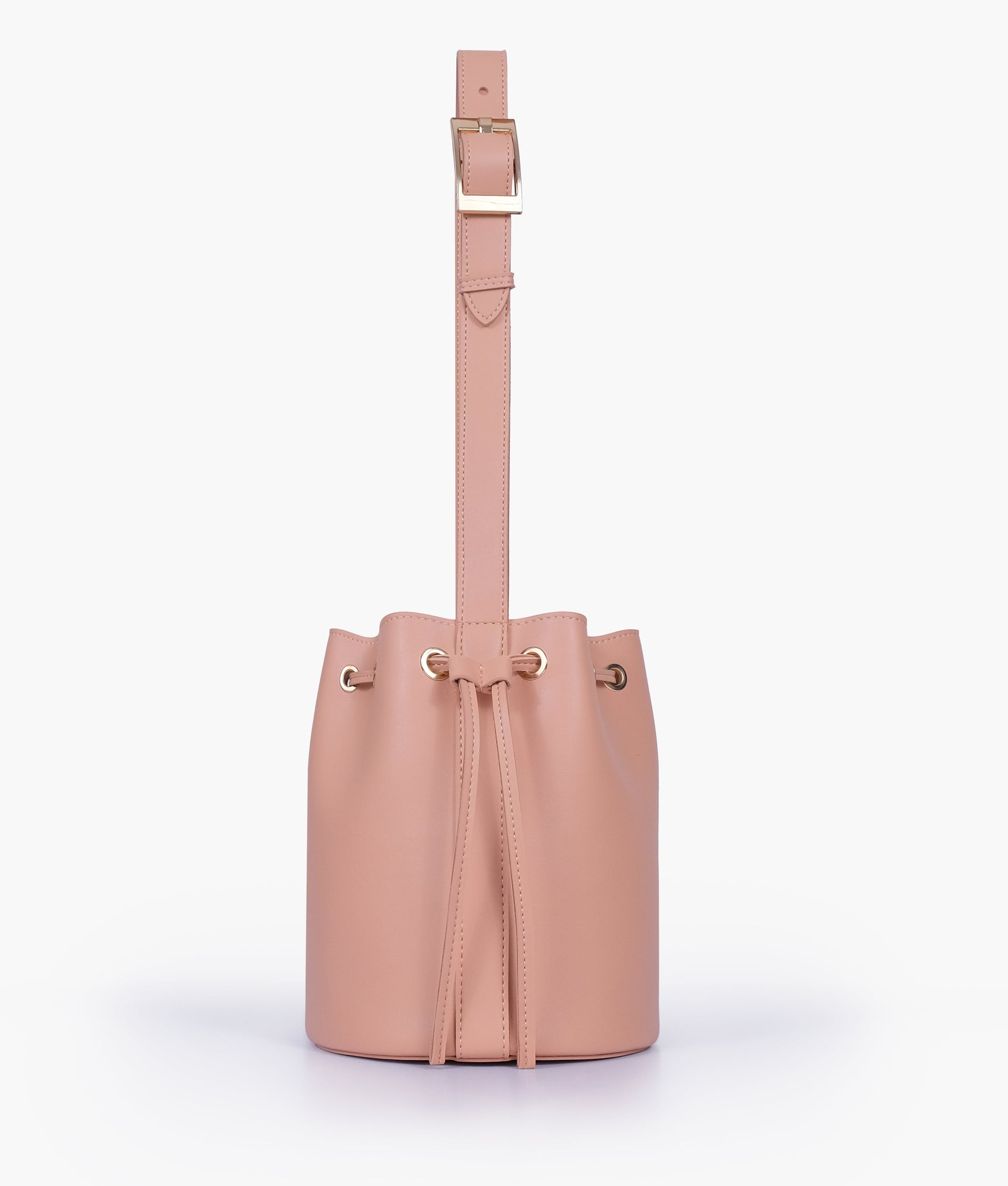 Buy Peach loop handle bucket bag in Pakistan