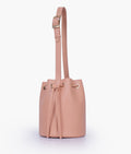 Buy Peach loop handle bucket bag in Pakistan