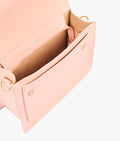 Buy Peach half flap cross-body bag in Pakistan