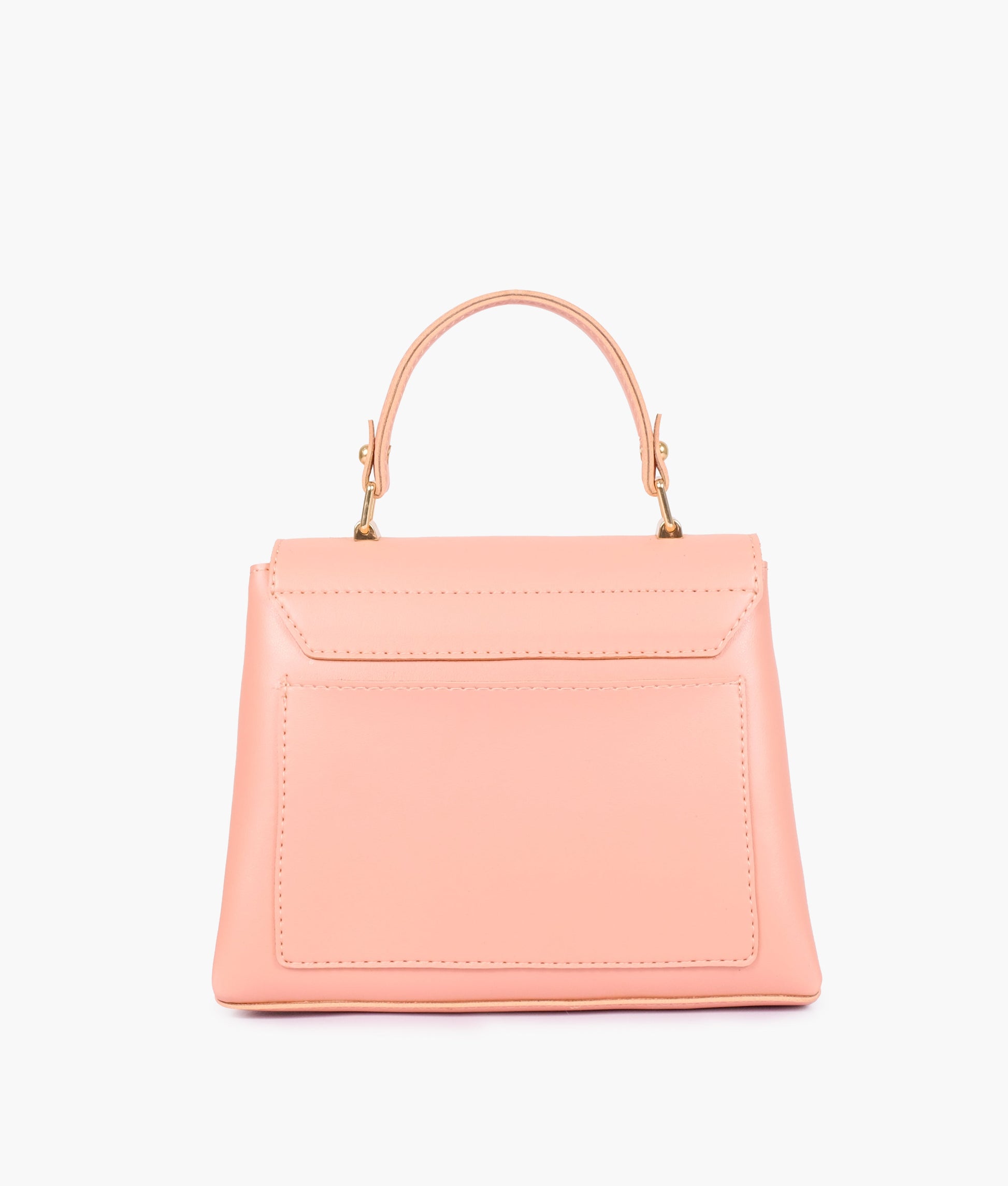 Buy Peach mini top-handle bag in Pakistan