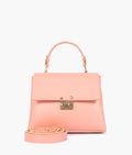 Buy Peach mini top-handle bag in Pakistan