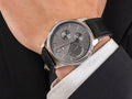 Buy Tommy Hilfiger Damon Grey Dial Black Leather Strap Watch for Men - 1791417 in Pakistan