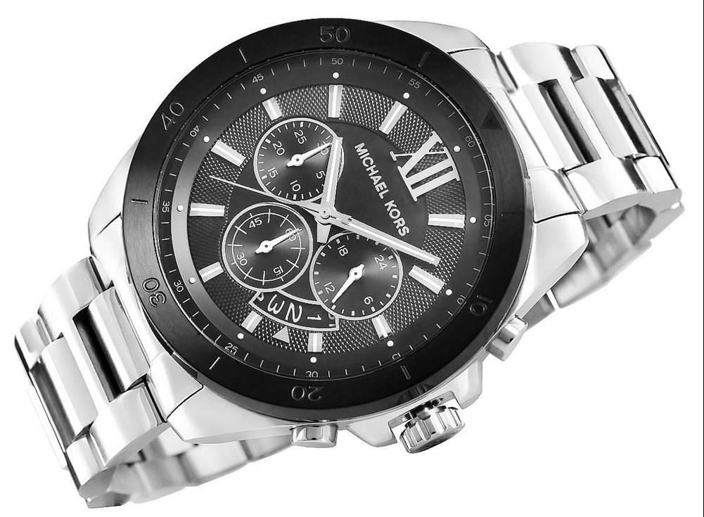 Buy Michael Kors Mens Quartz Stainless Steel Black Dial 45mm Watch - Mk8847 in Pakistan