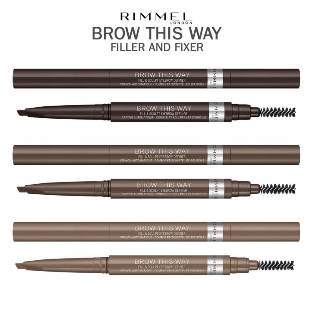 Buy Rimmel London Brow This Way 2in1 Filler & Fixer Light in Pakistan