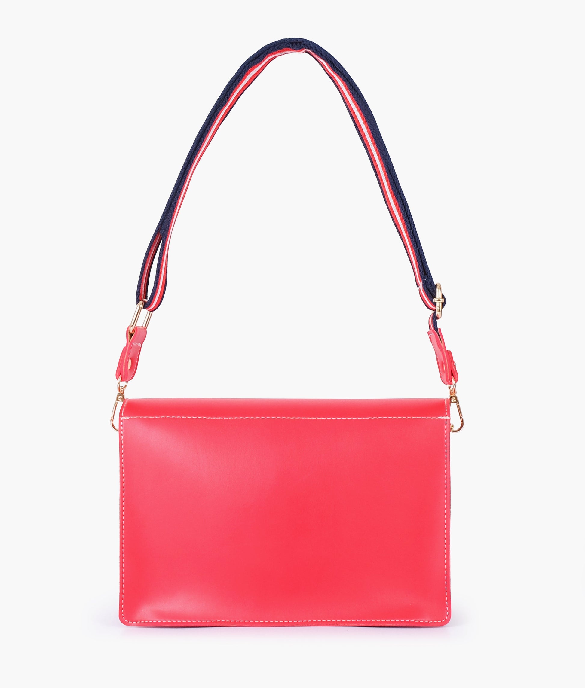 Buy Red half flap cross-body bag in Pakistan