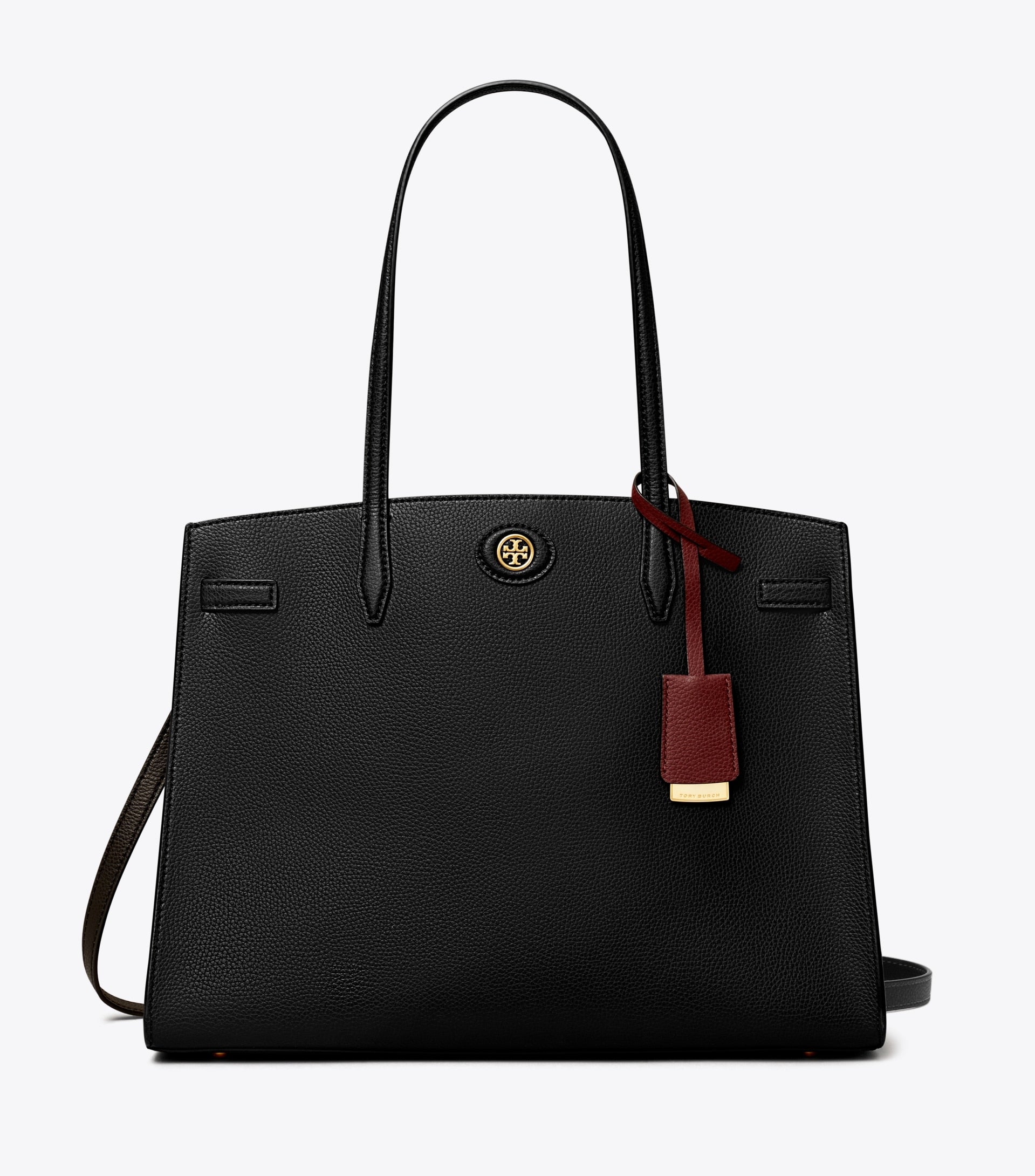 Buy Tory Burch Robinson Satchel Bag For Women - Black in Pakistan