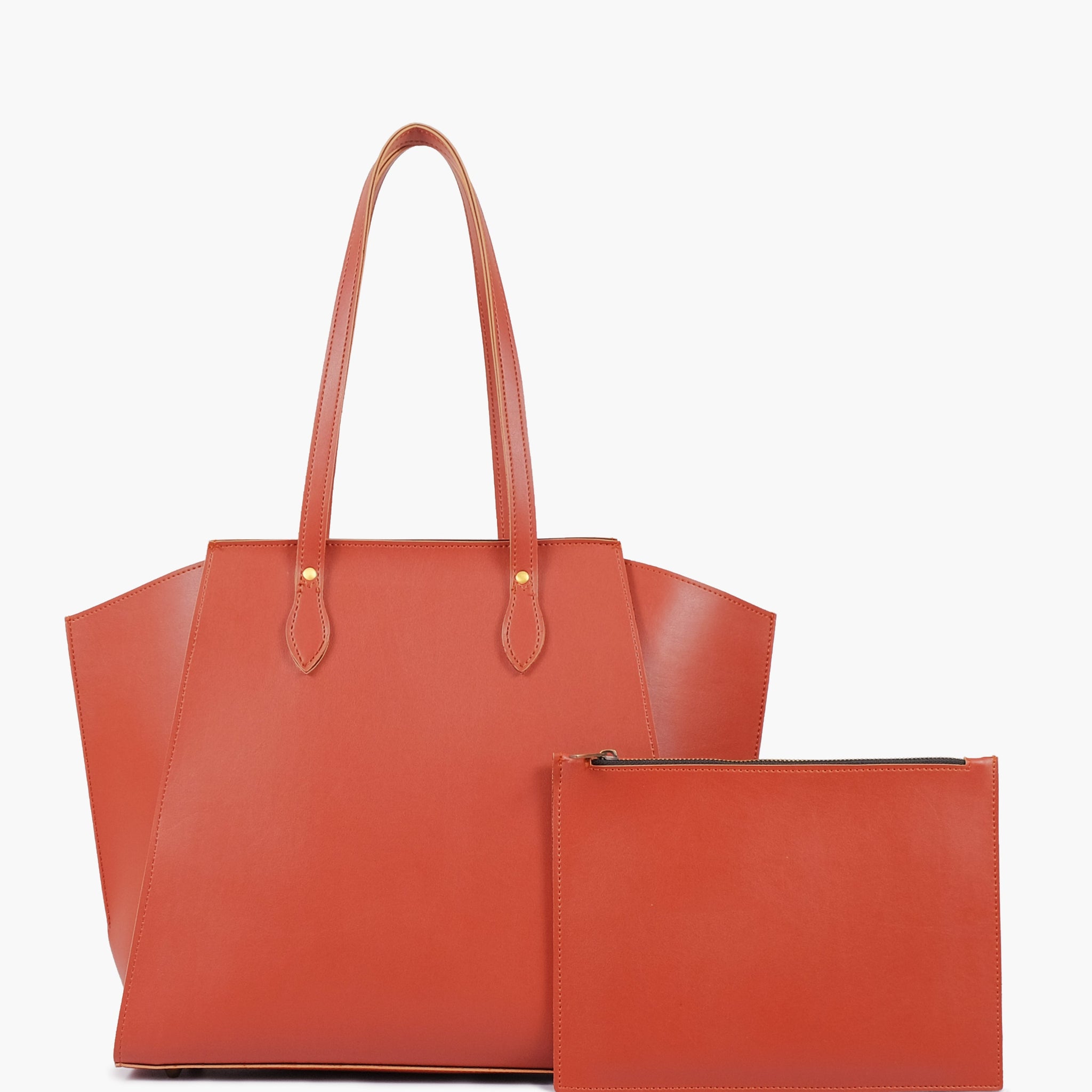 Buy Rust classic tote bag in Pakistan