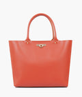 Buy Rust zipper tote bag in Pakistan