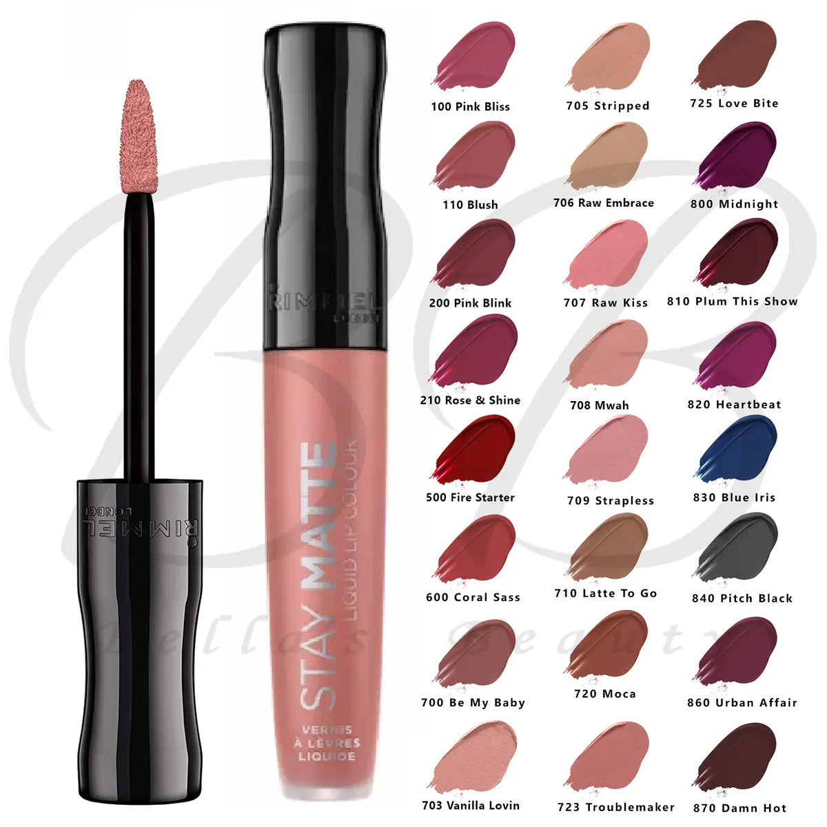 Buy Rimmel London Stay Matte Liquid Lip Colour - 709 Strapless in Pakistan