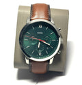 Buy Neutra Green Dial Brown Leather Strap Watch For Men in Pakistan