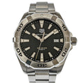 Buy Tag Heuer Aquaracer Black Dial Silver Steel Strap Watch for Men - WBD1110.BA0928 in Pakistan