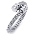 Buy Twisted Cable Wire Ring Silver in Pakistan