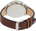 Buy Tommy Hilfiger Chase Black Dial Brown Leather Strap Watch for Men - 1791487 in Pakistan