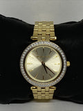 Buy Michael Kors Womens Quartz Gold Stainless Steel Gold Dial 33mm Watch - Mk3365 in Pakistan