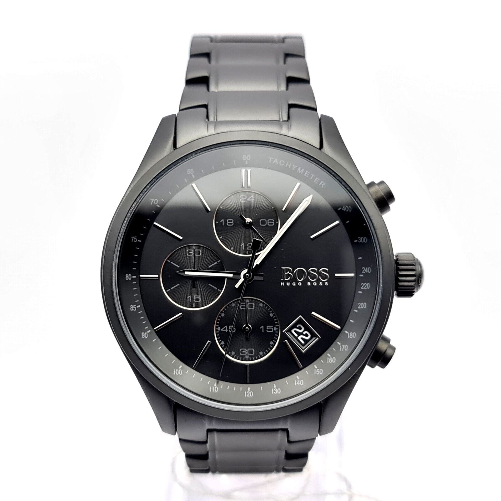 Buy Hugo Boss Mens Quartz Stainless Steel Black Dial 44mm Watch - 1513676 in Pakistan