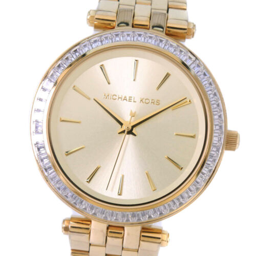 Buy Michael Kors Womens Quartz Gold Stainless Steel Gold Dial 33mm Watch - Mk3365 in Pakistan