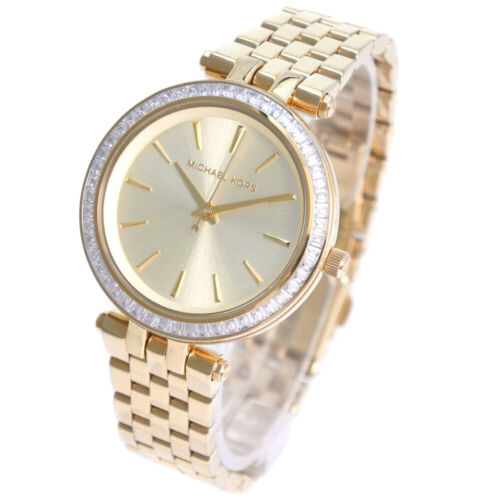 Buy Michael Kors Womens Quartz Gold Stainless Steel Gold Dial 33mm Watch - Mk3365 in Pakistan