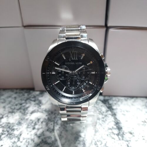 Buy Michael Kors Mens Quartz Stainless Steel Black Dial 45mm Watch - Mk8847 in Pakistan