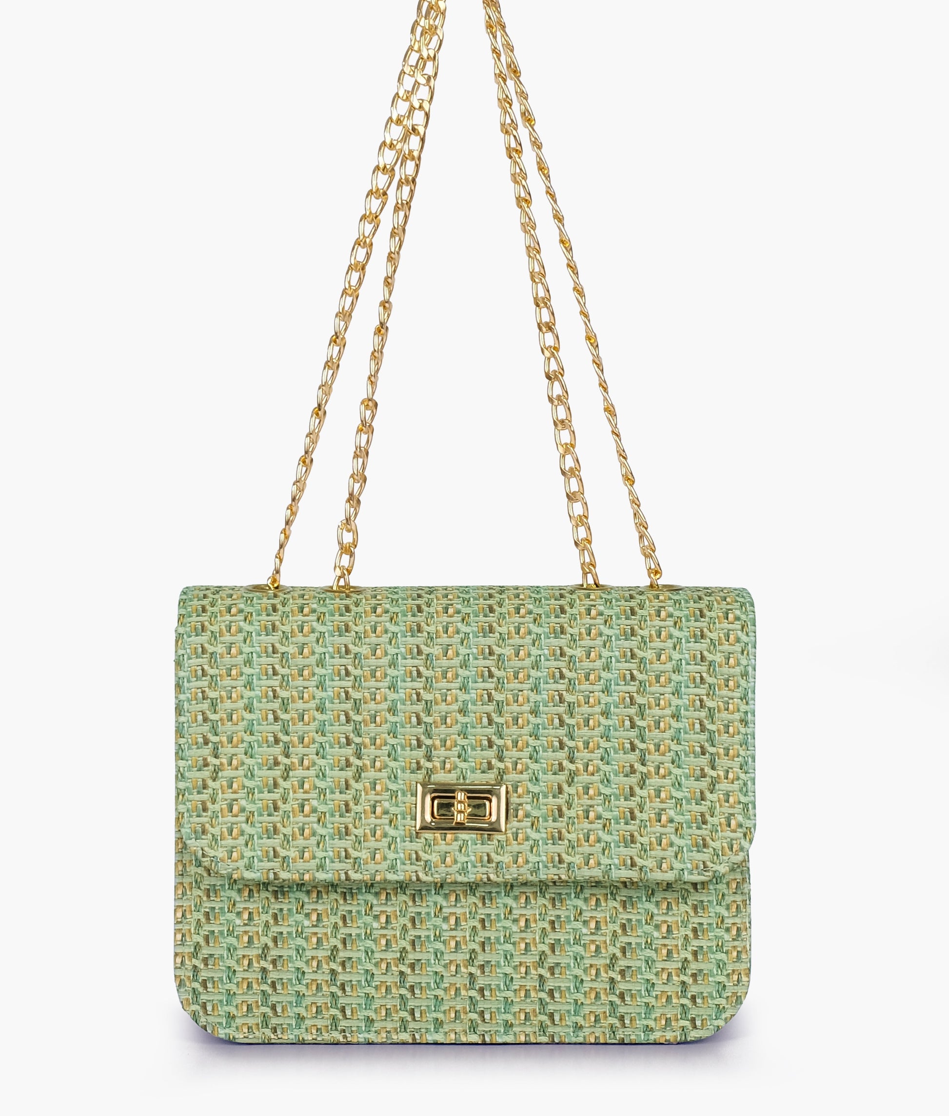 Buy Sea woven chain cross-body bag in Pakistan