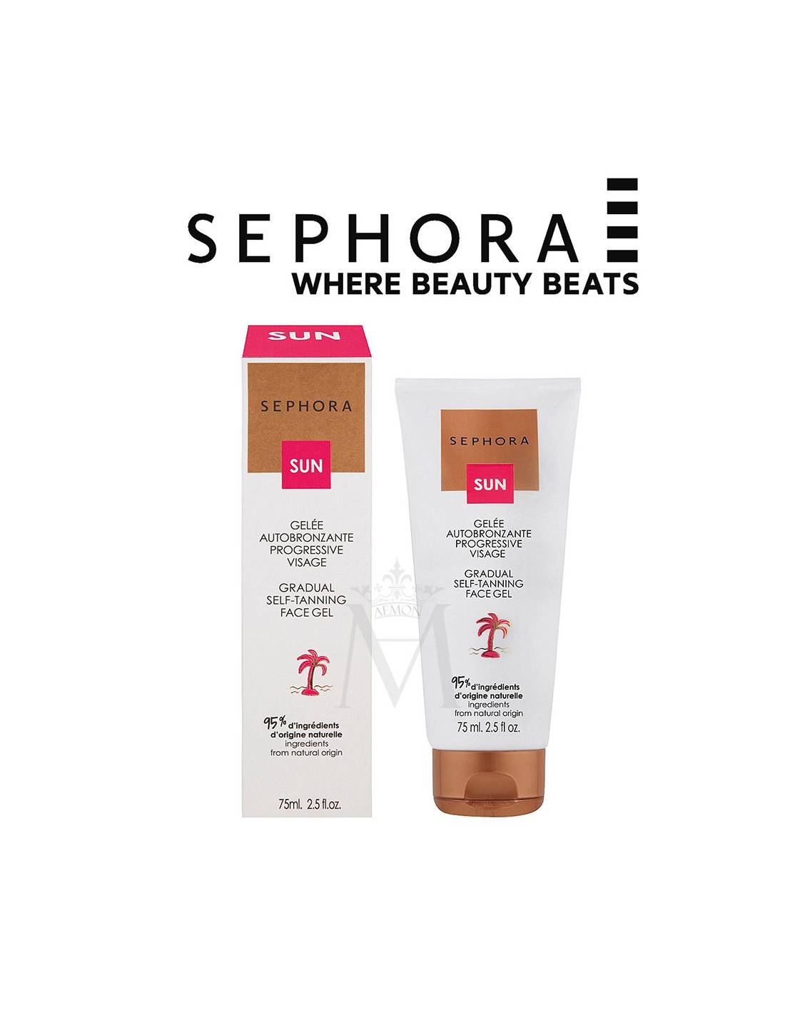 Buy Sephora Gradual Self Tanning Face Gel - 75ml in Pakistan